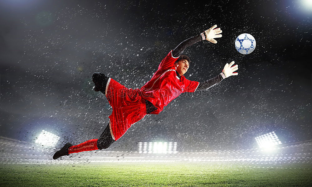 Similar – Image, Stock Photo Kick it like.. Soccer
