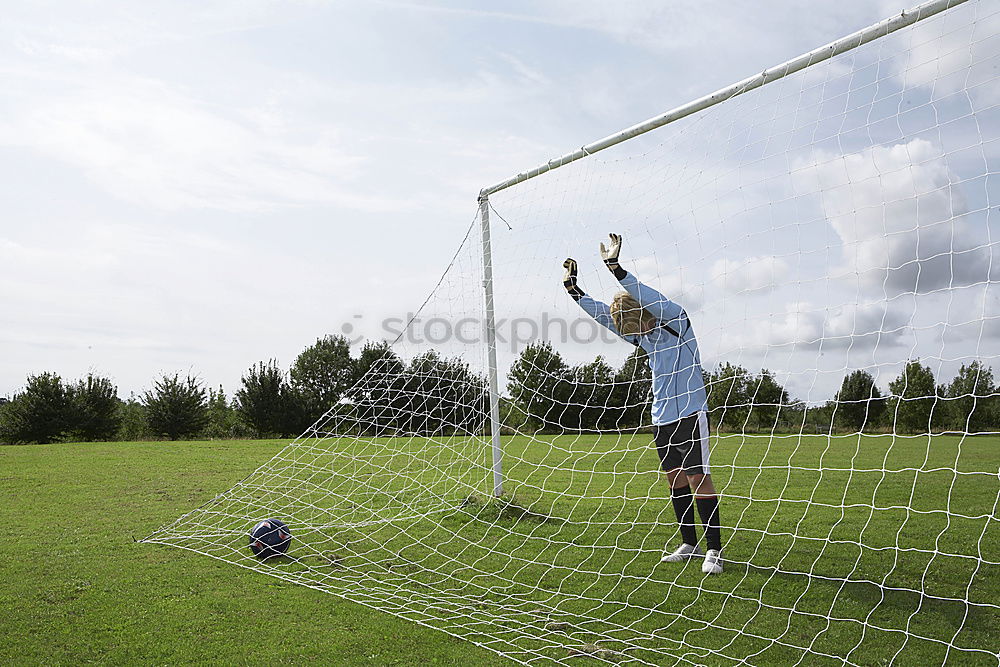 Similar – corner Football pitch Flag