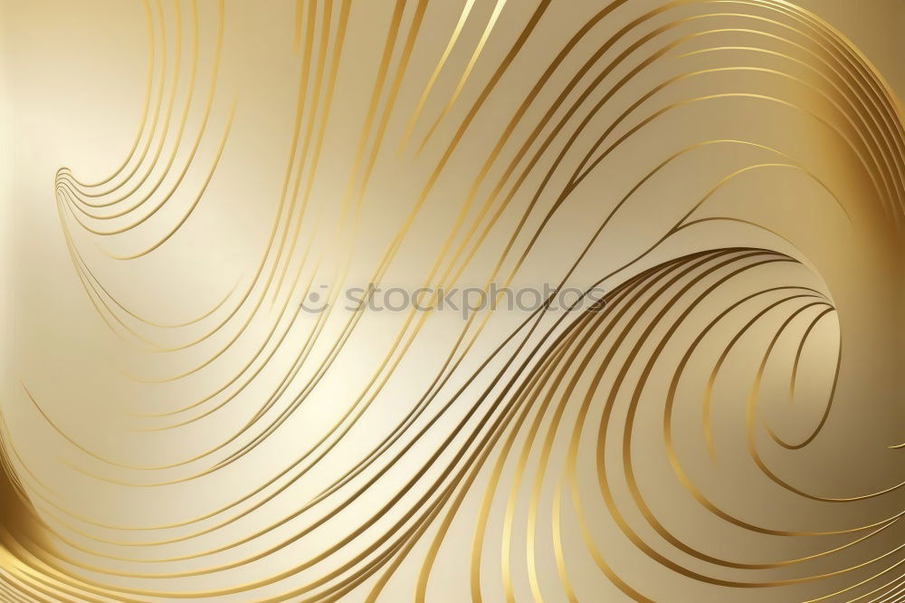 Similar – Image, Stock Photo Golden wavy squares Design