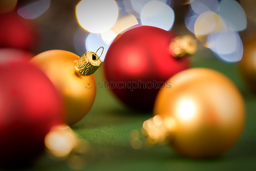 Similar – Image, Stock Photo Red Christmas bauble.