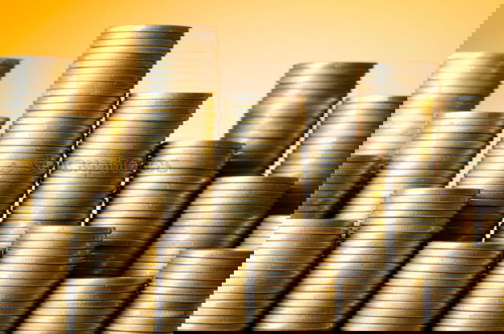 Similar – Image, Stock Photo Dispose of 1 and 2 cent coins