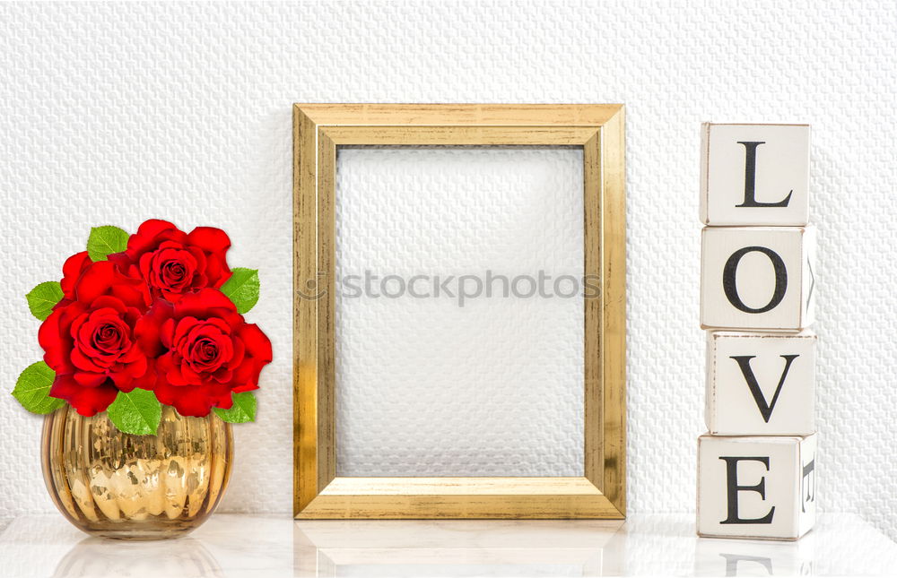 Similar – Image, Stock Photo Tablet with a handwritten “hello love” on pink background