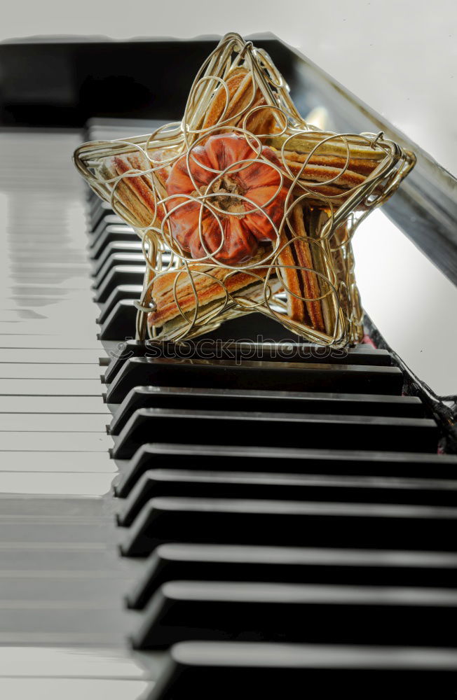 Similar – Image, Stock Photo Piano on half apple Food