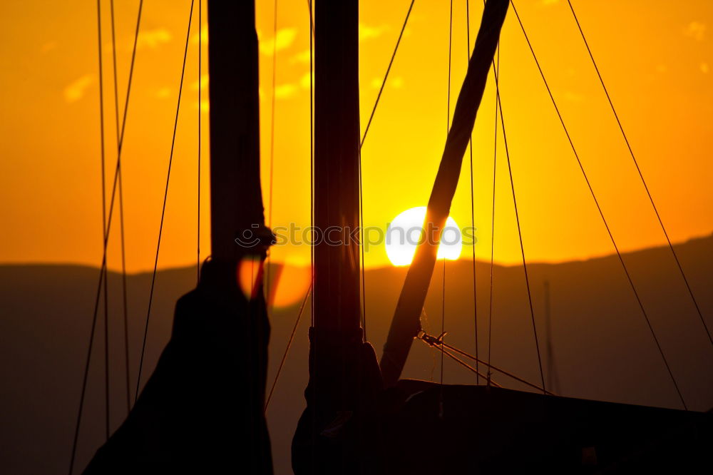 Similar – Image, Stock Photo Father and son playing on the beach at the sunset time.