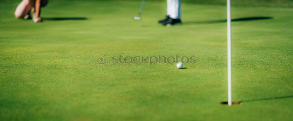 Similar – Image, Stock Photo Golf ball sunk Grass