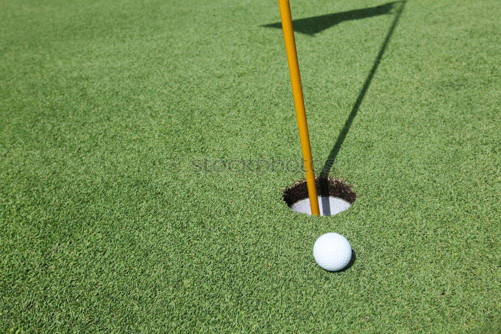 Similar – Empty golf field hole Golf