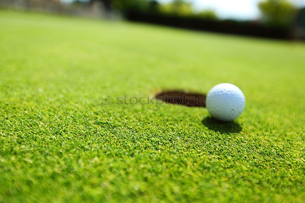 Similar – Image, Stock Photo Golf ball sunk Grass