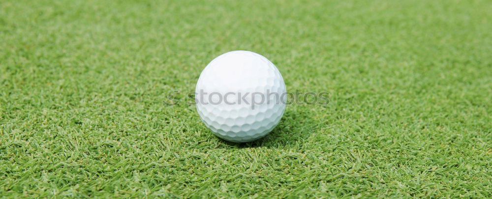 Similar – Golfball Golfplatz