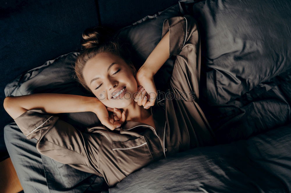 Similar – Image, Stock Photo Woman sleeping with book