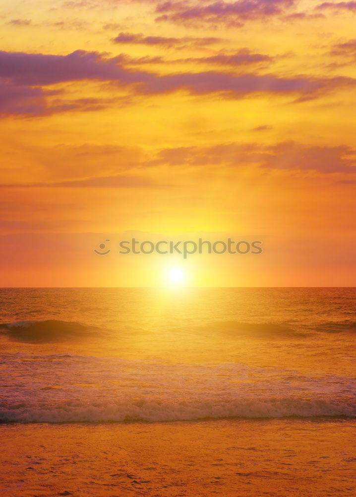 Similar – Image, Stock Photo Sailing into Sunrise