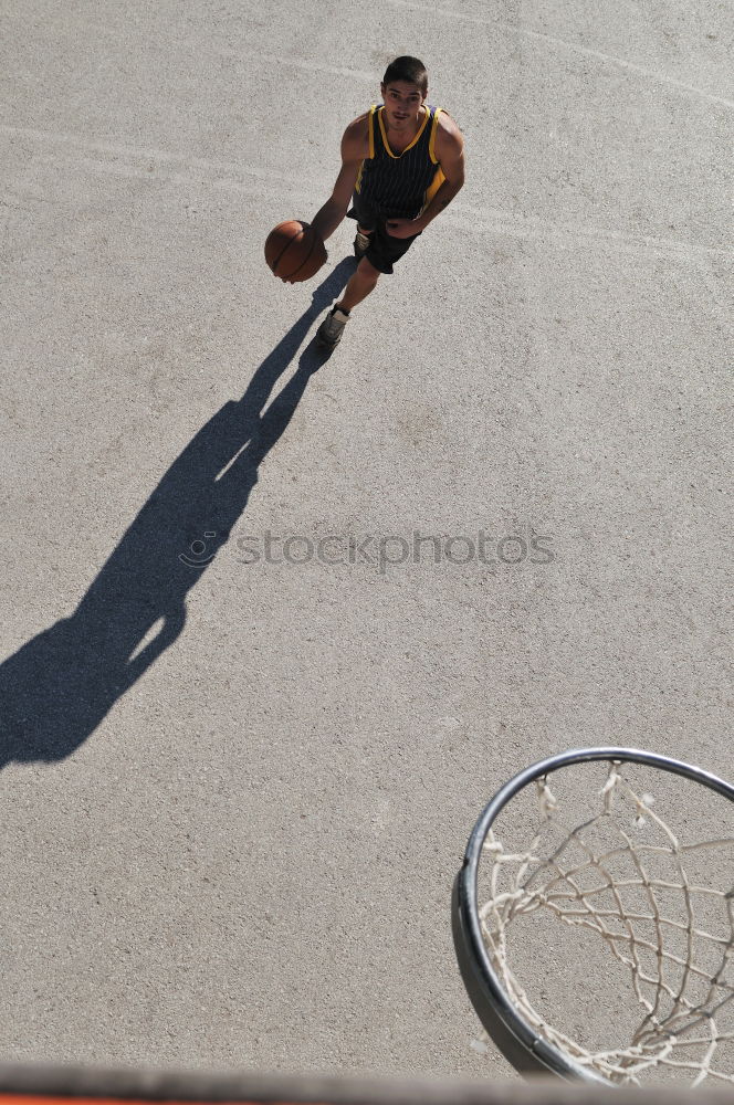 Image, Stock Photo ballin Playing Basket