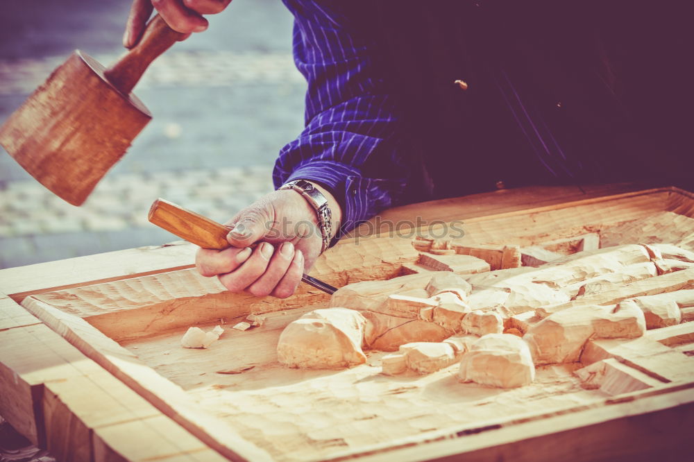 Similar – Image, Stock Photo Carving stone Shopping