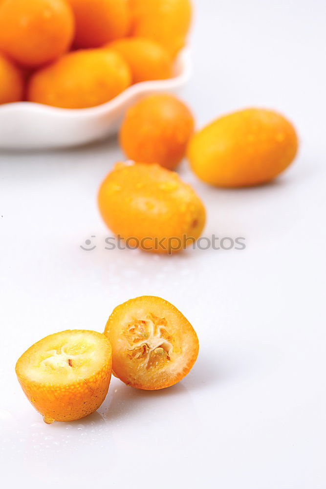 Image, Stock Photo Easter eggs in a white basket