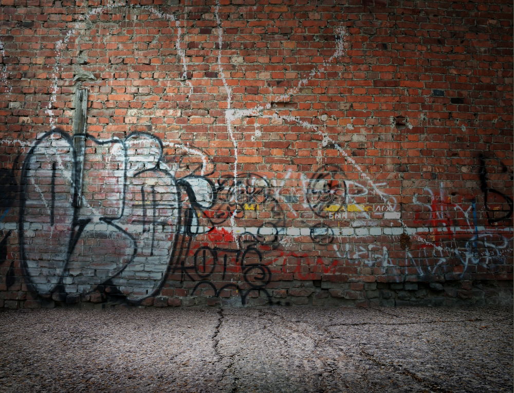 Similar – Image, Stock Photo Not quite abandoned building with graffiti