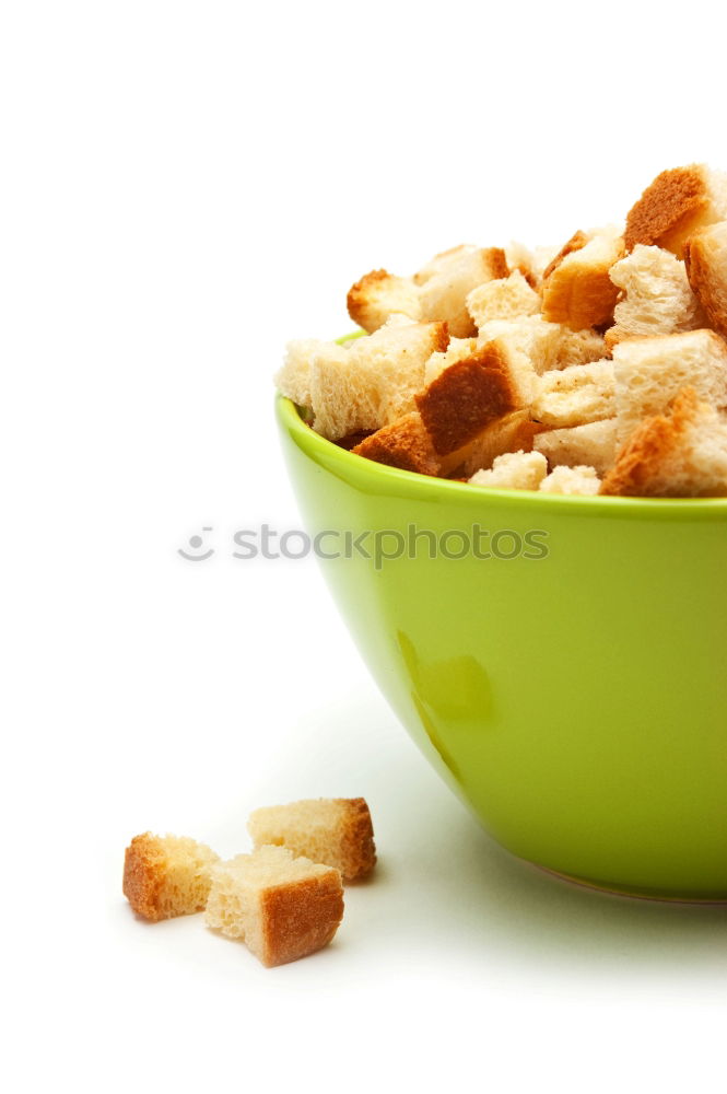 Image, Stock Photo Salted caramel popcorn