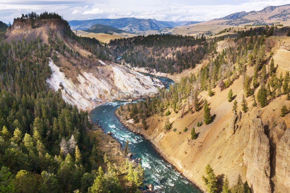 Similar – Foto Bild Yellowstone River Fluss