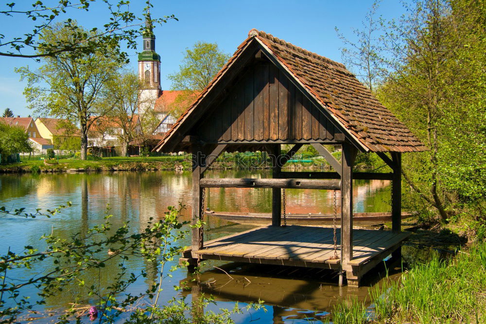 Similar – Image, Stock Photo Building in the Spreewald in Lehde