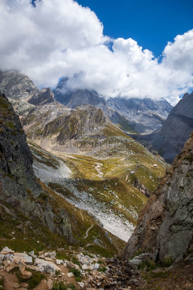 Similar – Image, Stock Photo Mountains in Norway