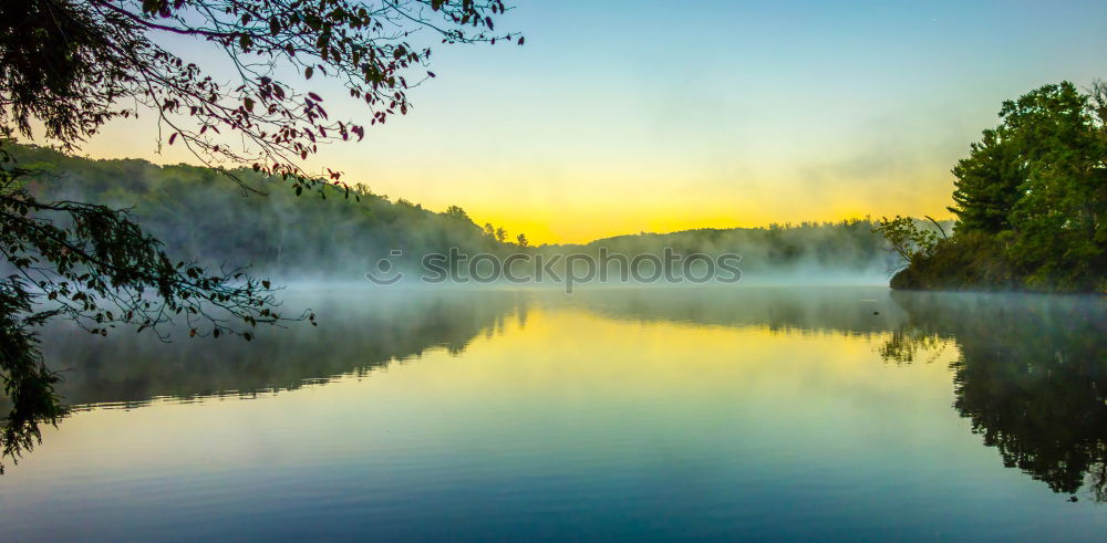 Similar – Image, Stock Photo Night on the river Pripyat