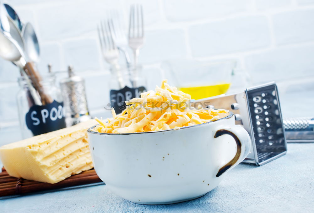 Similar – Image, Stock Photo Cornflakes in a bowl Fruit