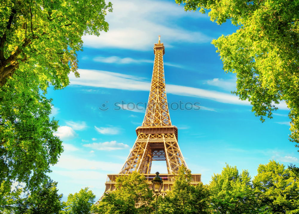 Similar – Eiffel Tower in summer