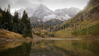 Similar – Image, Stock Photo The Deadly Bells, Maroon-Bells Wilderness, Colorado