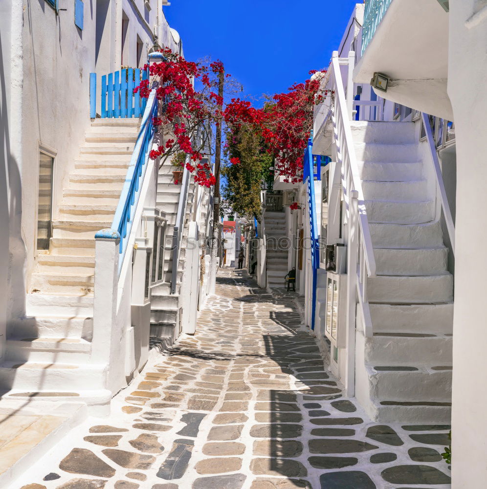 Similar – Blue street in Chefchaouen, Morocco