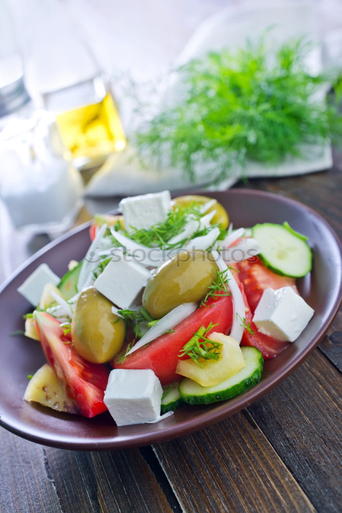 Greek salad Cheese