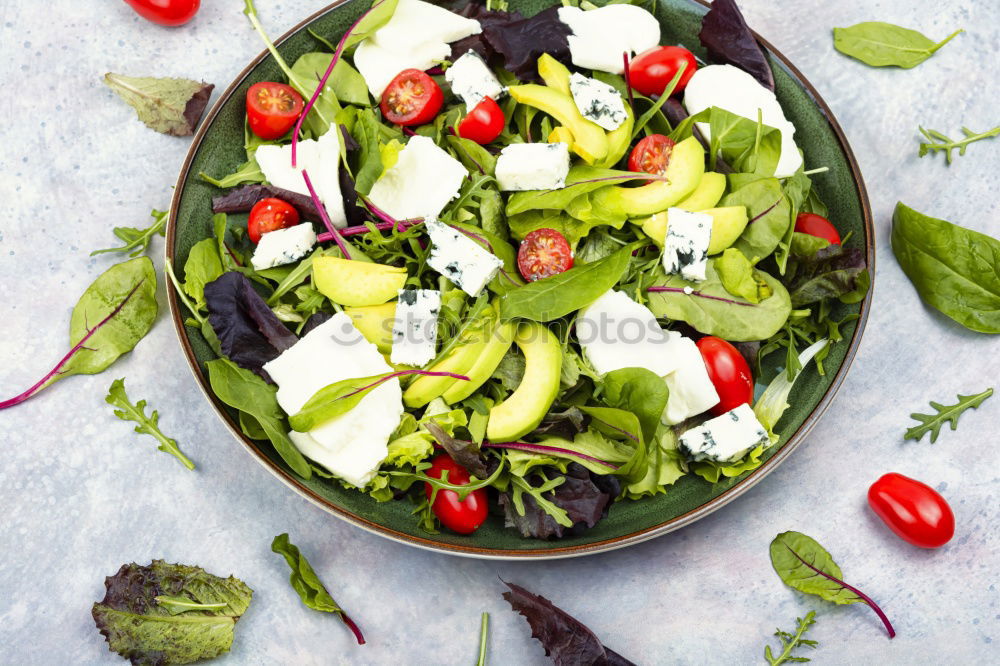 Similar – Image, Stock Photo Dietary salad with figs