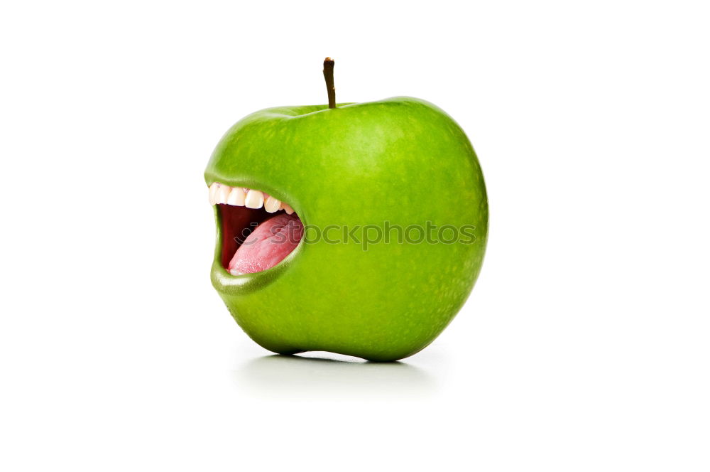 Similar – Image, Stock Photo Bite hard. Gold tooth