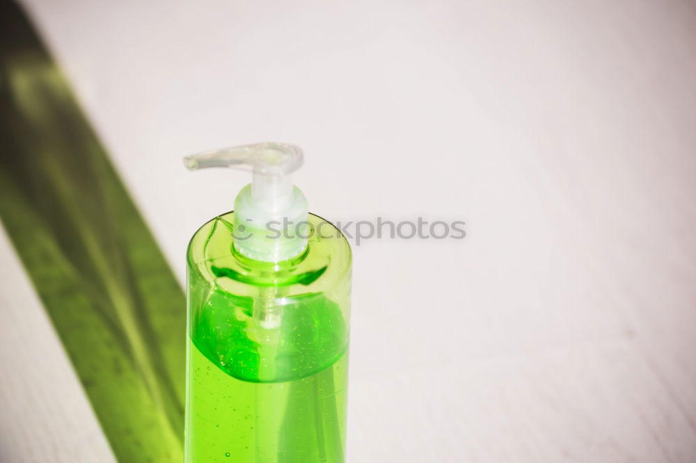 Similar – Image, Stock Photo Green facial serum with pipette and green leaves