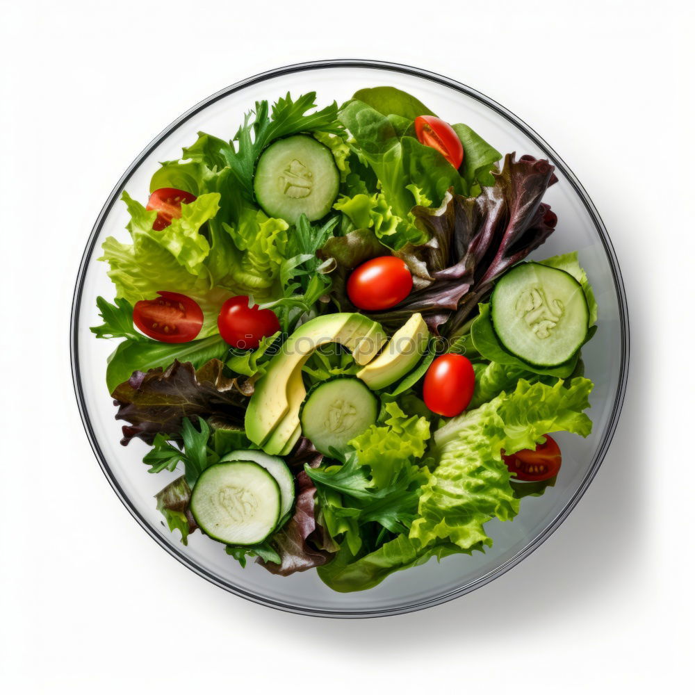 Similar – Image, Stock Photo salad Green salad