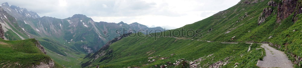 Similar – Regensburger Hütte und Langkofel