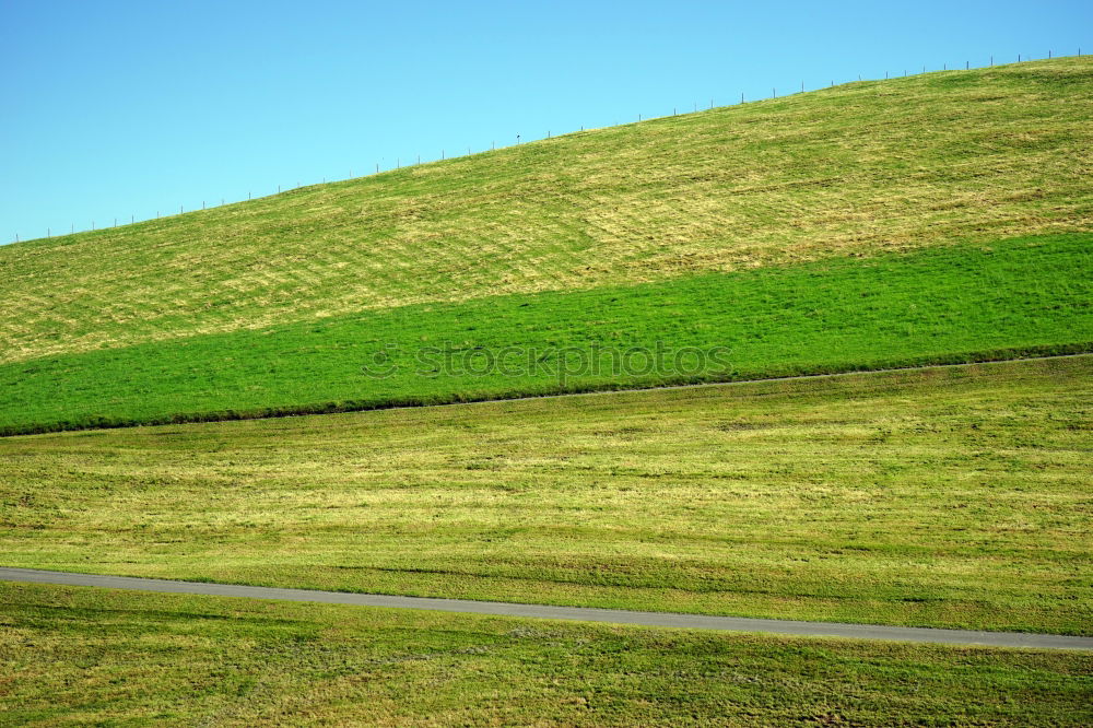 Similar – field away Field Footpath