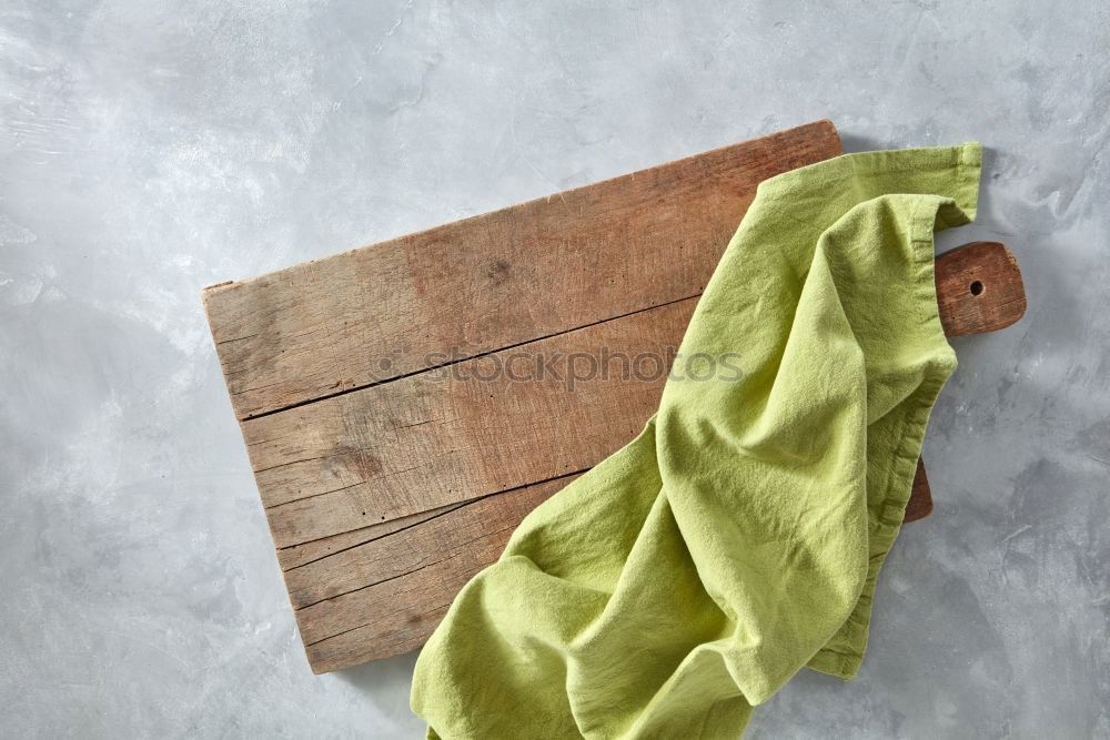 rectangular old empty cutting board