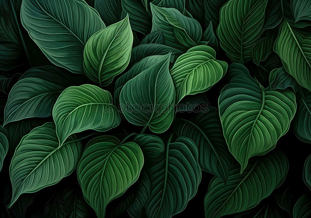 Similar – Image, Stock Photo green plant leaves Plant