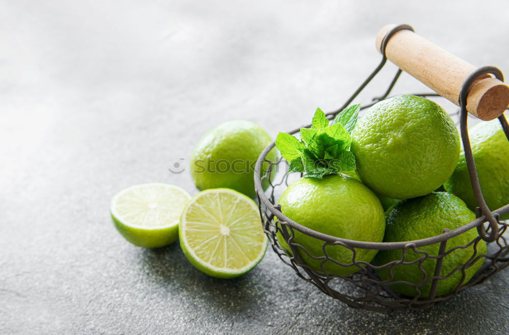 Similar – Image, Stock Photo ripe yellow whole lemons and lime