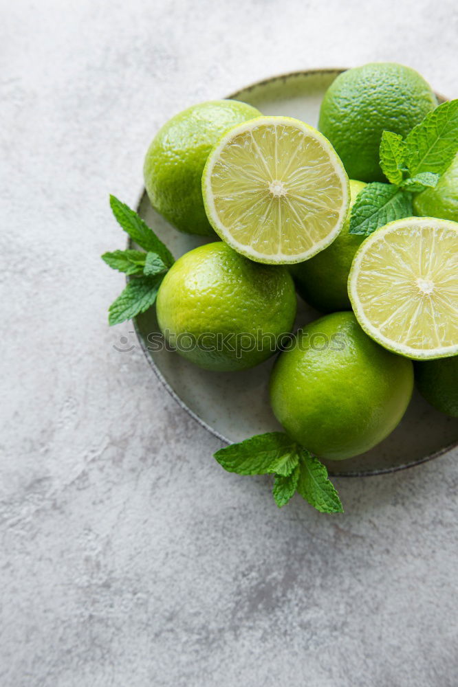 Similar – Image, Stock Photo ripe yellow whole lemons and lime