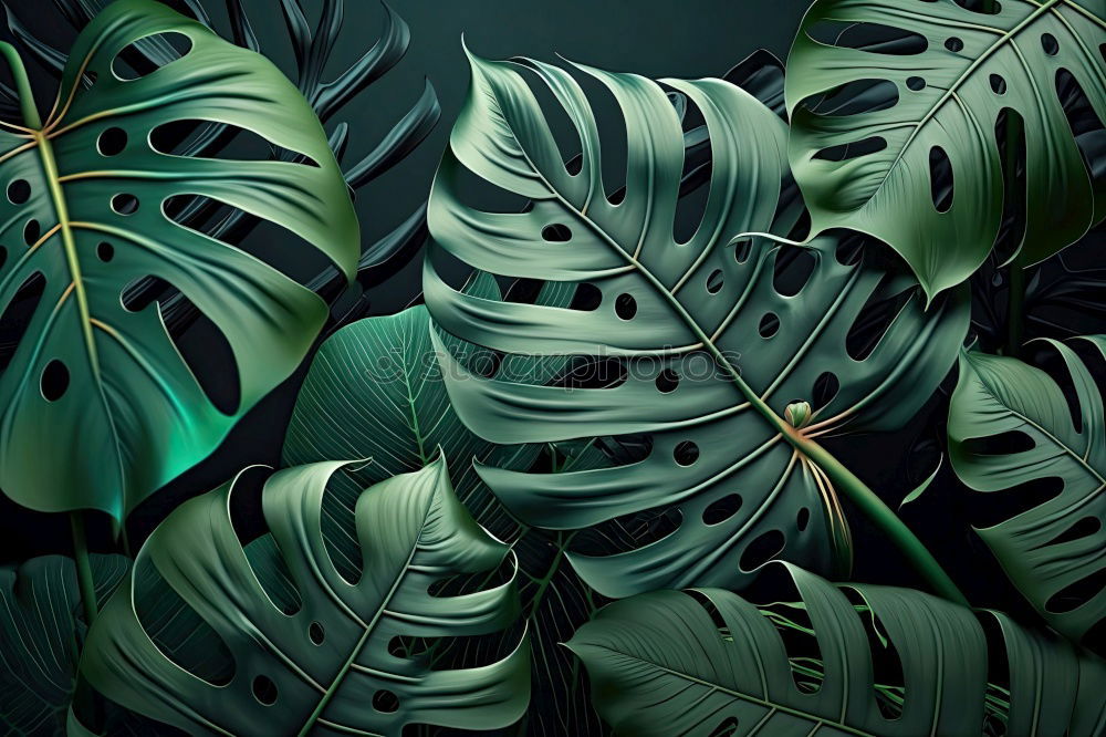 Similar – Image, Stock Photo plant leaves texture Plant