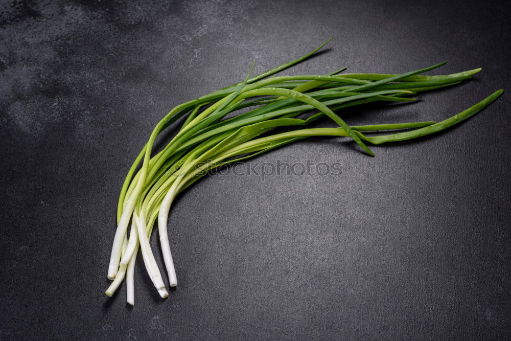 Similar – Image, Stock Photo spring onion Food