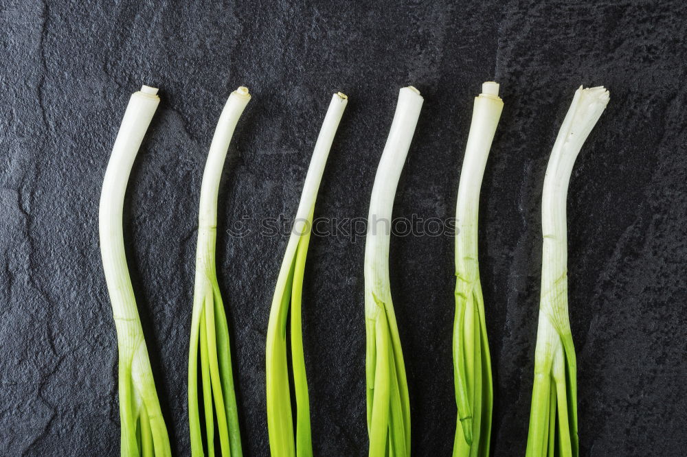 Similar – Image, Stock Photo spring onion Food