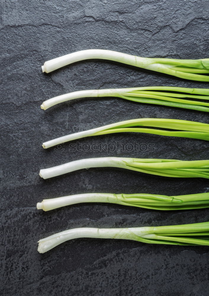 Similar – Image, Stock Photo spring onion Food