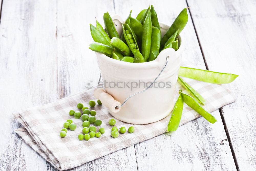 Similar – Image, Stock Photo Fresh raw asparagus spears on a white table