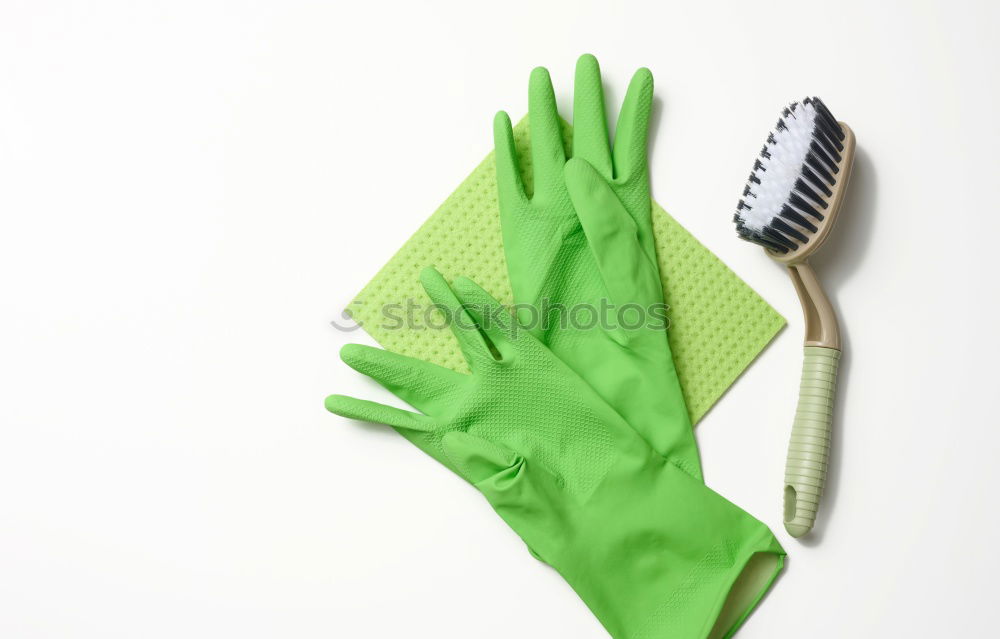 Image, Stock Photo tubbed Gloves Leather