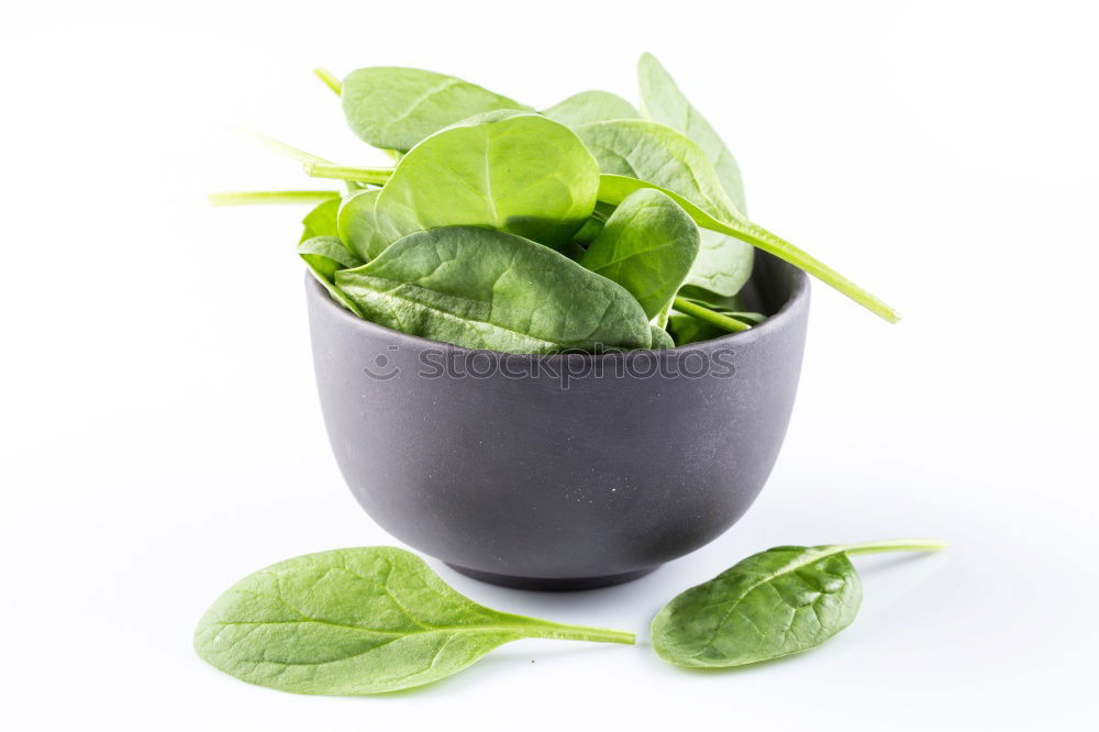 Similar – Image, Stock Photo Spinach, oil and grater with nutmeg