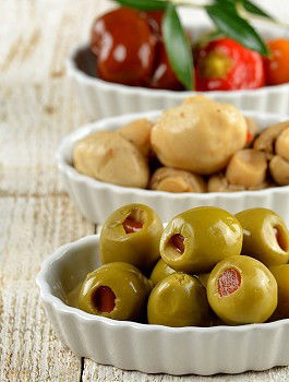 Similar – Olives with chillies and garlic