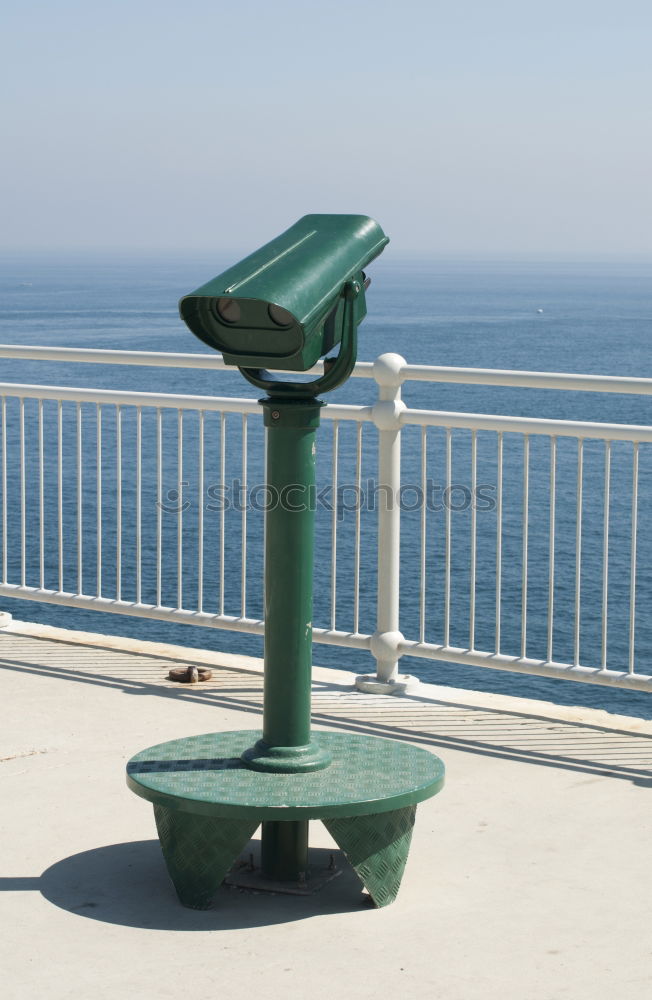 Image, Stock Photo Parking lot with view…