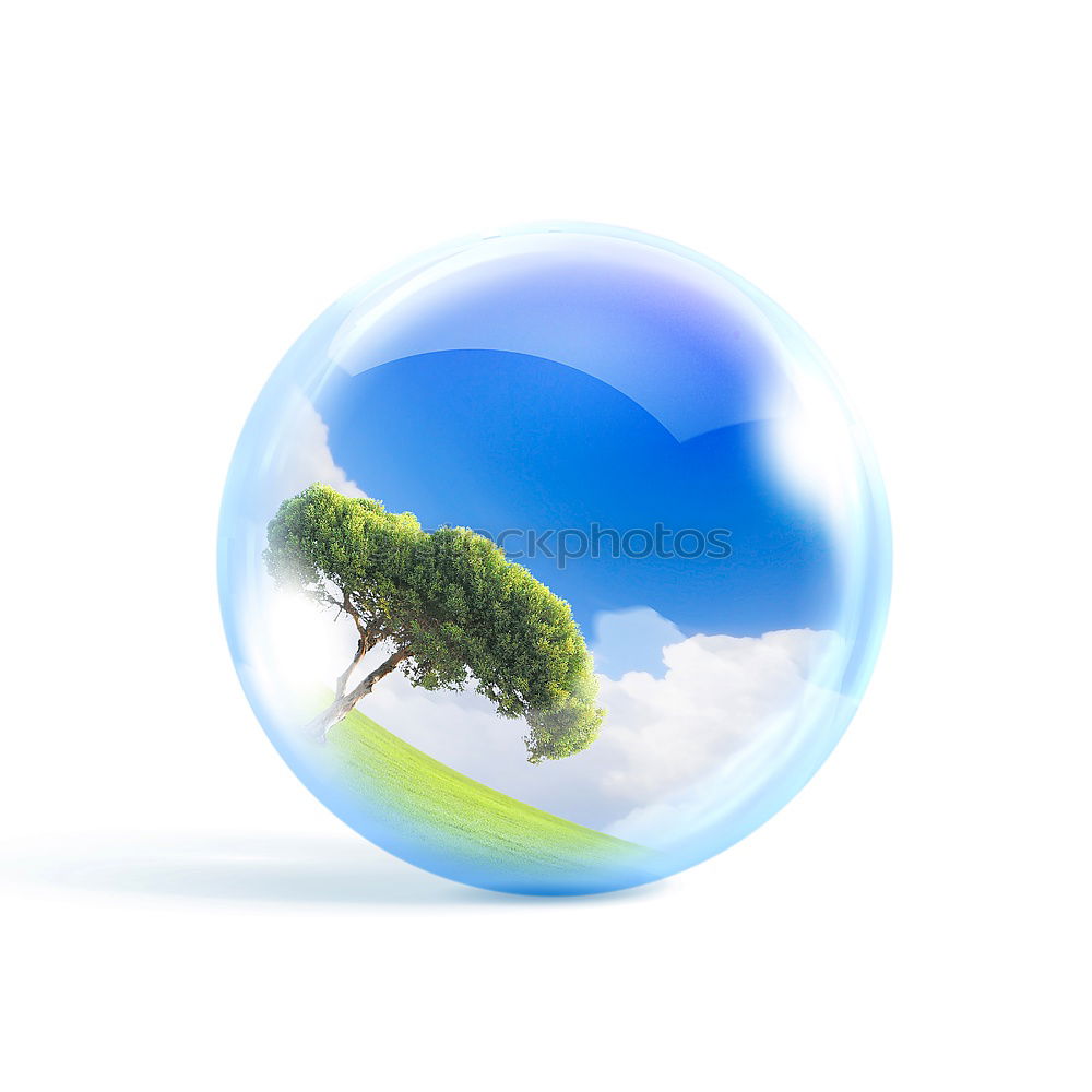 Similar – Image, Stock Photo World in a bubble