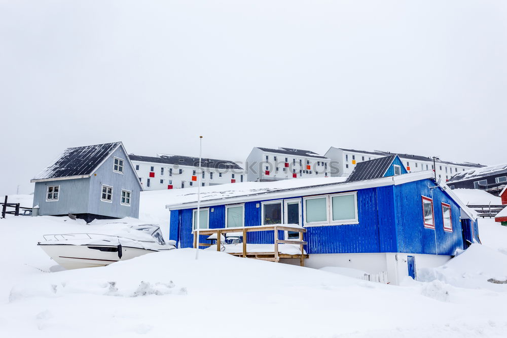 Similar – petrol station Winter Snow