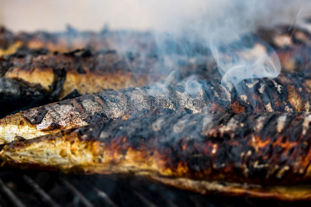 Similar – Image, Stock Photo Grilled gilthead Food Fish